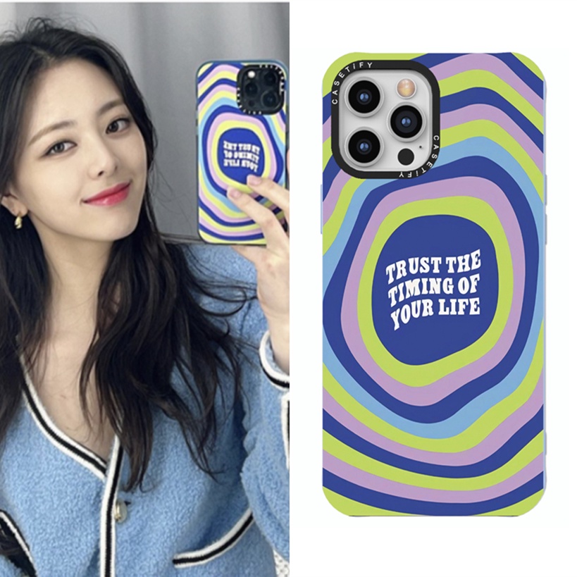 Casetify ITZY YUNA Trust the Timing Phone Case by Quotes by Christie