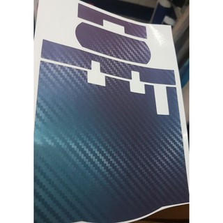 [SPECIAL PROMO] 3D Chameleon blue purple carbon fiber slim IU [Free normal mailing]