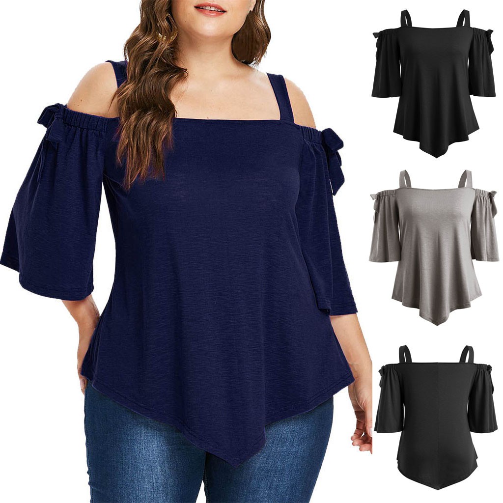 fancy cold shoulder tops