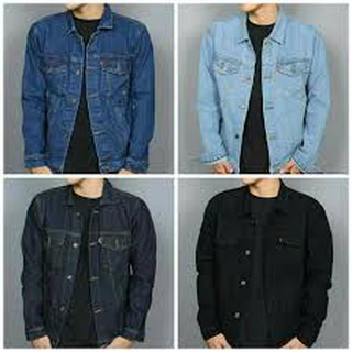 black levis jacket men