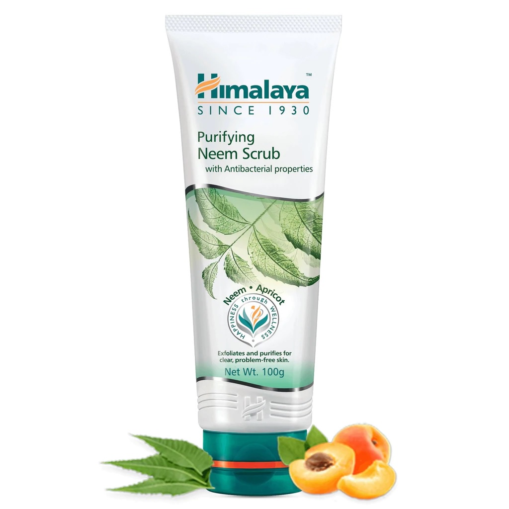 Himalaya Neem Face Scrub 100 Ml (Purifies pores and prevents pimple) Shopee Singapore
