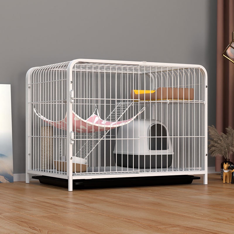 Cat Cage Small Animal Cage Rabbit Cage Pets Cage Fence Double Opening