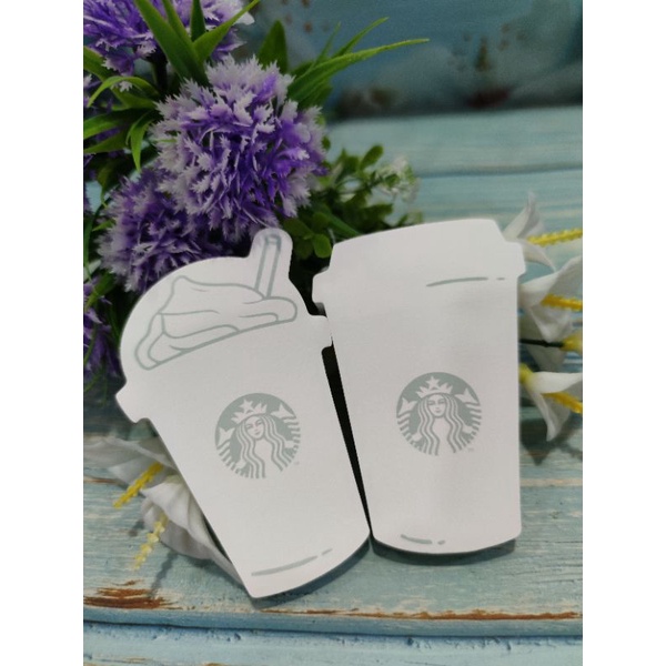 Shop Malaysia Starbucks Frappuccino Hot Cup Small Sticky Note Pad Shopee Singapore