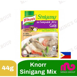 Knorr Sinigang Mix With Gabi 44g Pack Of 1 3 Or 6 Shopee Singapore