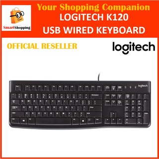 (Original) Logitech K120 USB Keyboard 3 Years Singapore Warranty  920-002582