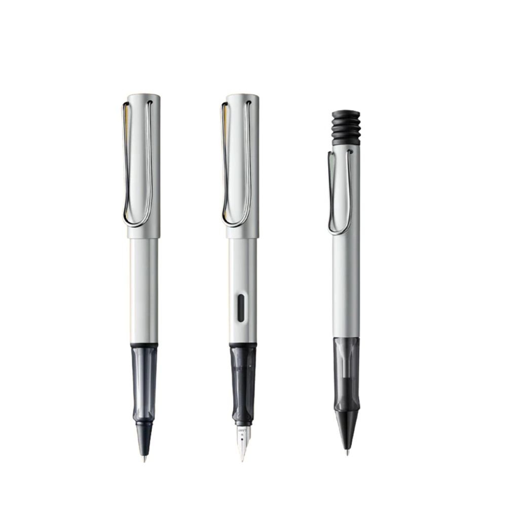 Lamy AL-Star Ballpoint | Rollerball Pen White Silver (Special Edition ...