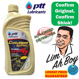 PTT Challenger Fully Synthetic 4T 15W-50 1000ml Engine Oil