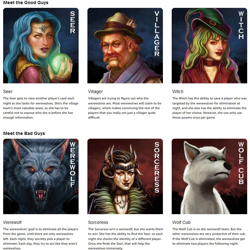Card game werewolf How to