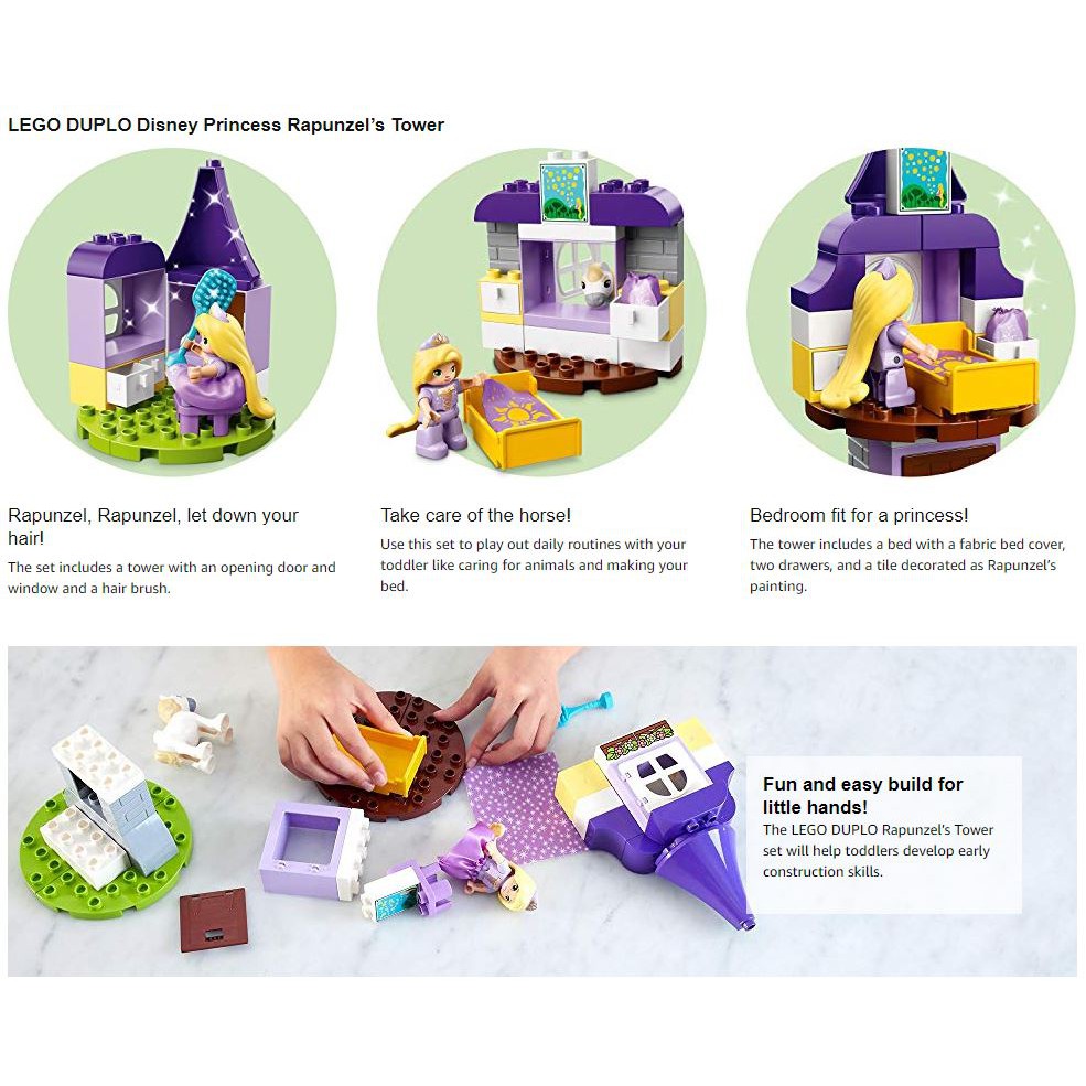 duplo rapunzel castle