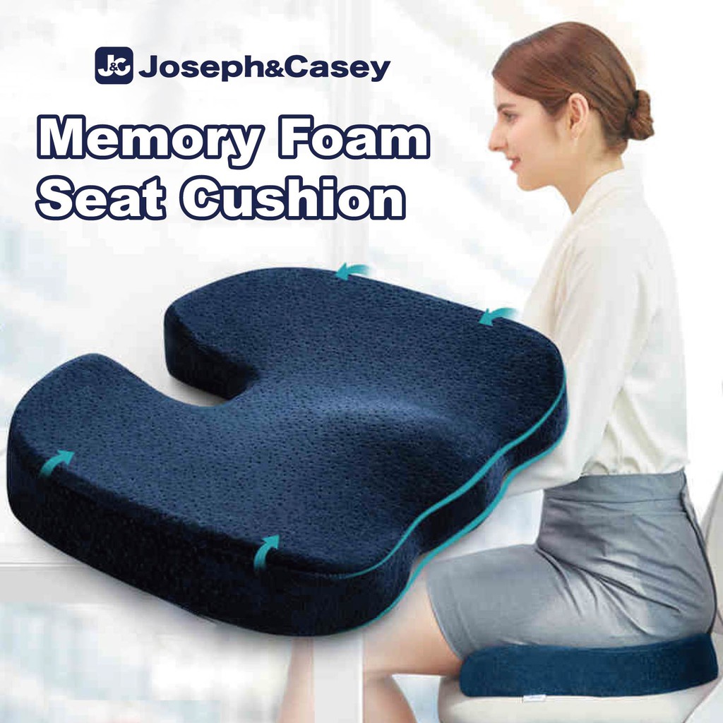 Comfort 100 Pure Memory Foam Seat Cushion