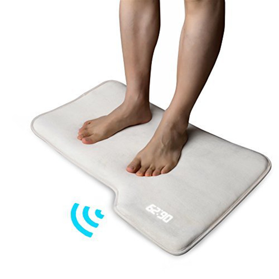 Witwatia Technology Pressure Sensitive Alarm Clock Rug Carpet Alarm Clock Only Stops When You Stand On It Free Battery Shopee Singapore