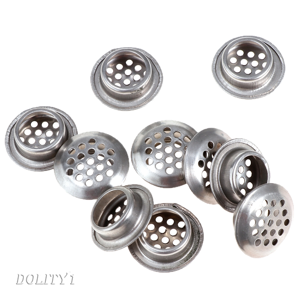 10pcs Metal Round Air Kitchen Cabinet Soffit Vents Mesh Louver Ventilation Shopee Singapore