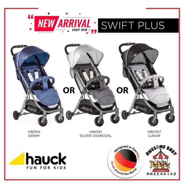 hauck swift plus buggy