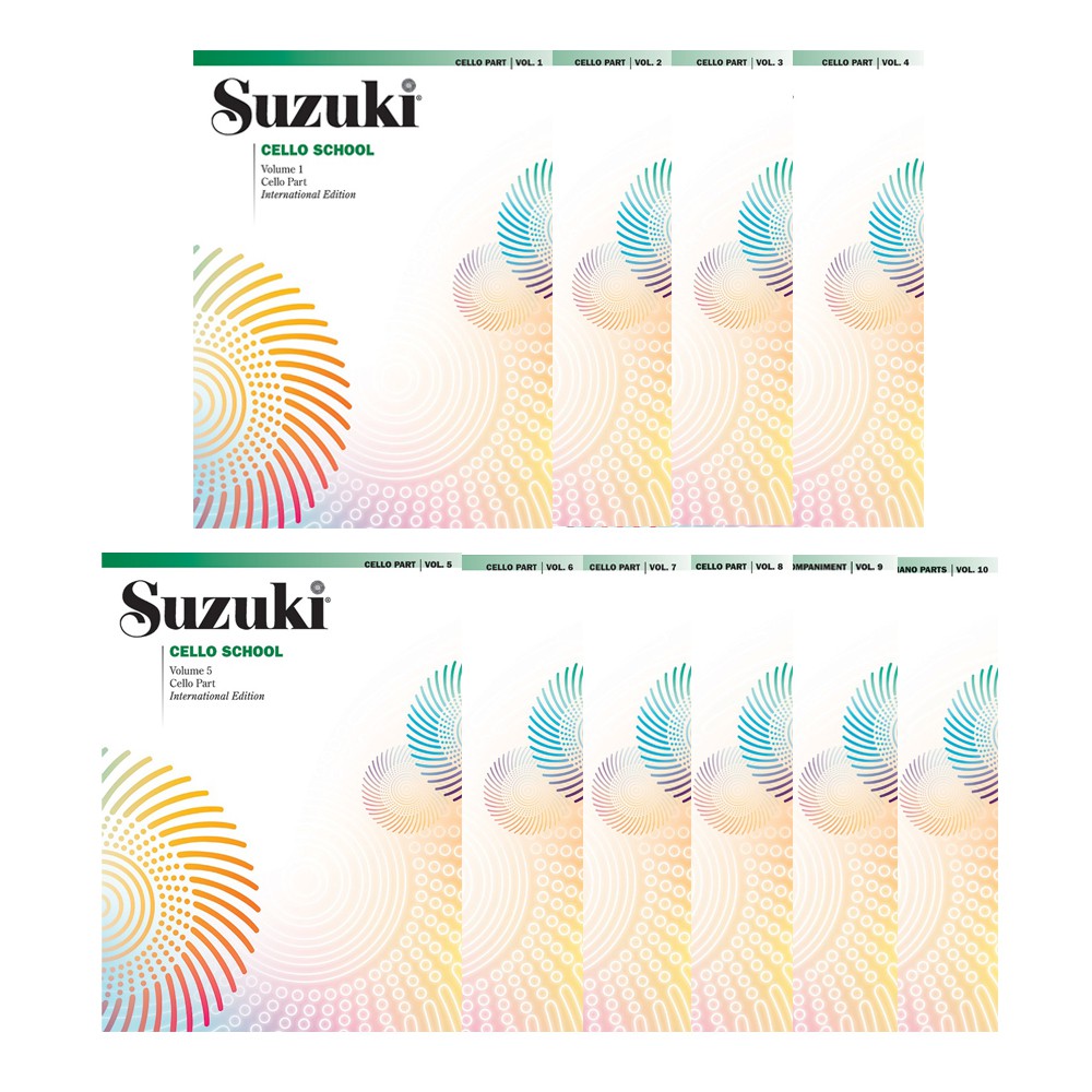 Suzuki Cello School Volume 1-10 Cello Part Cello Music Book