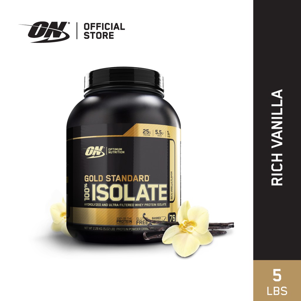 Optimum Nutrition Gold Standard Isolate Protein Vanilla (5 lbs