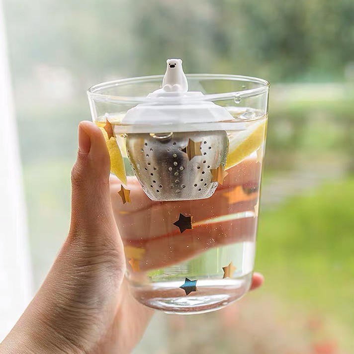China Customized New Loose Leaf Tea Infusers Silicone Tea Strainer Tea