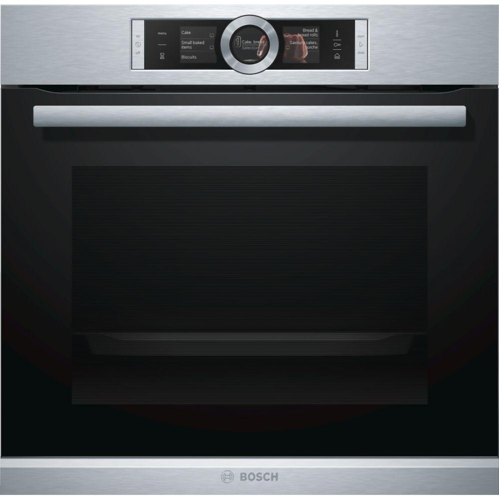 Bosch Stainless Steel Builtin oven with steam function HSG636ES1