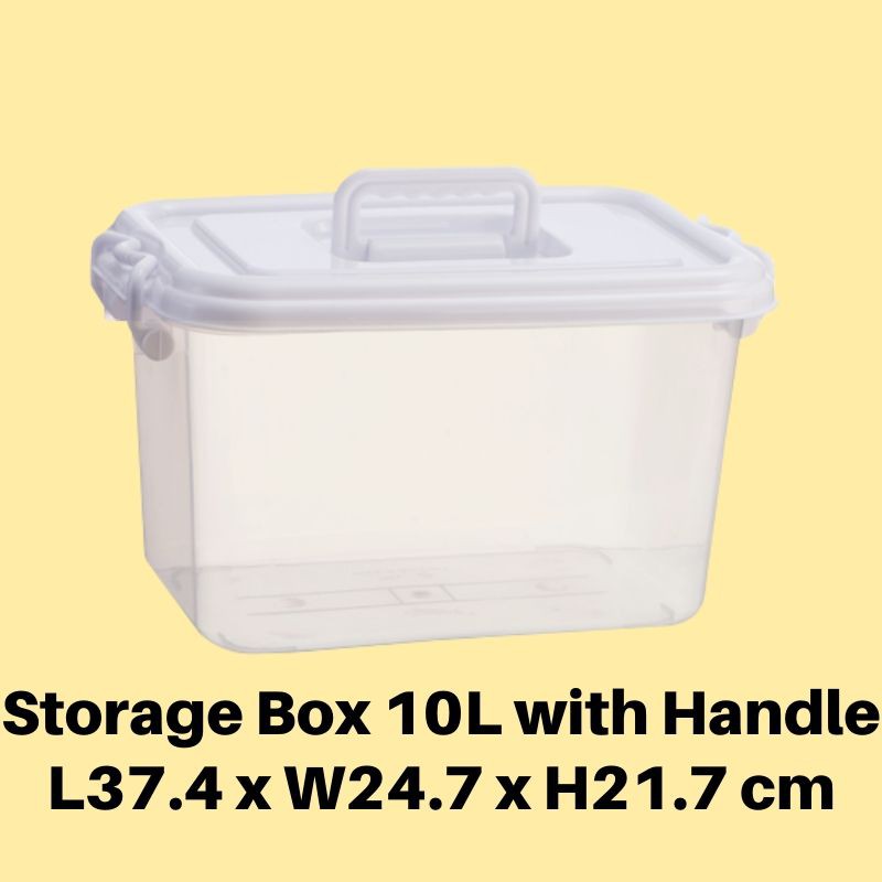 storage box with handle