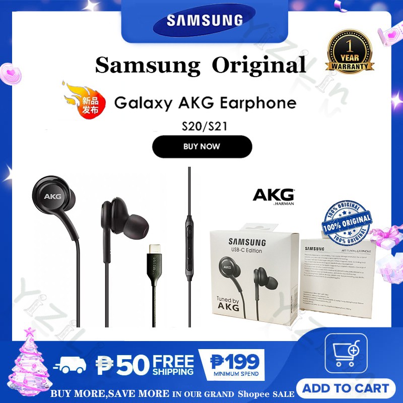 Samsung Galaxy S20/S20+/S20 Ultra AKG Earphone 100 Original TypeC