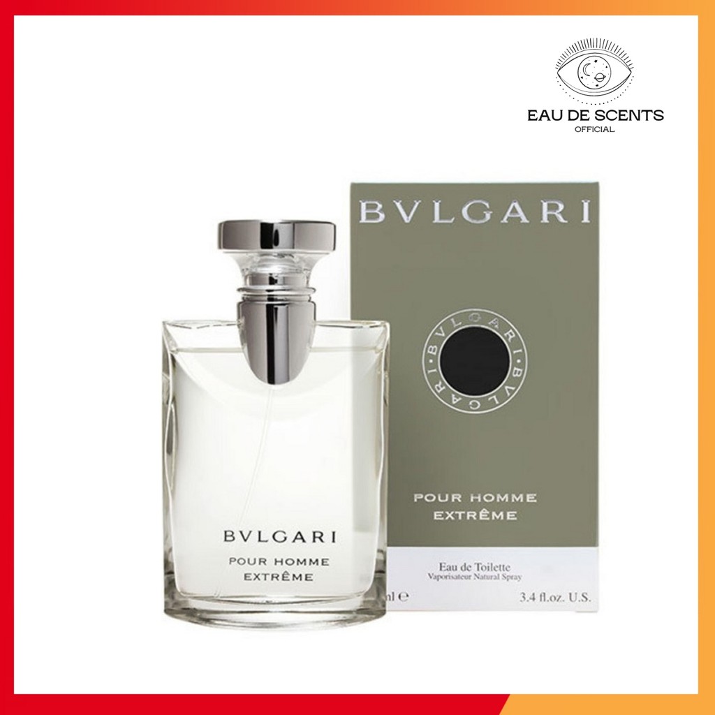 BVLGARI POUR HOMME EXTREME EDT 100ML | Shopee Singapore
