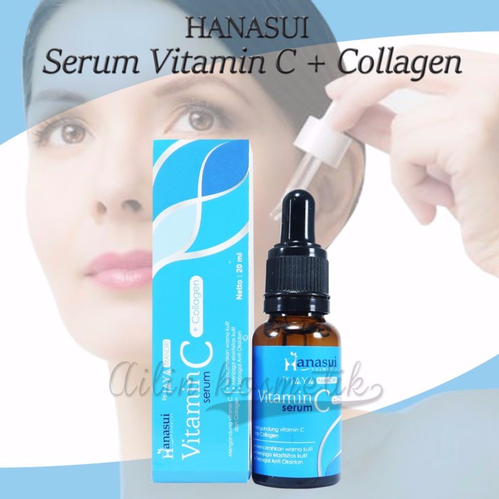 Hanasui Serum Series Vit C Collagen Anti Acne Serum Vitamin C Serum Ailin Gold Whitening Singapore