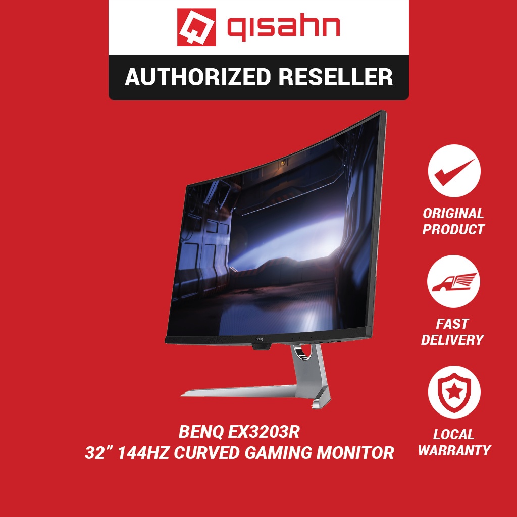 BenQ EX3203R 32" 144hz QHD HDR Curved Gaming Monitor VA Panel USBC