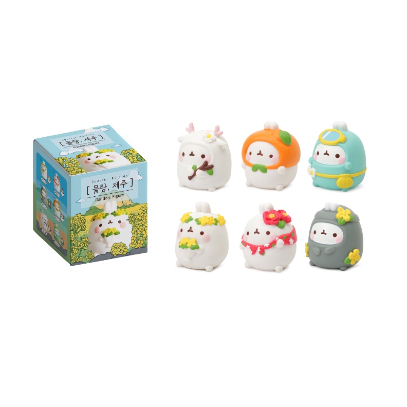 Molang Figure Doll Jeju Island Random Figure | Shopee Singapore