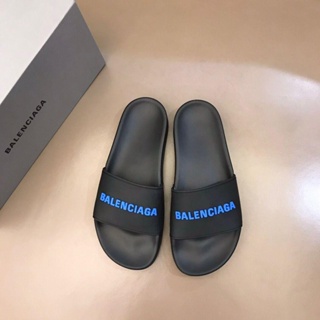 ボタニカルウエディング 新品 Balenciaga Holysmoothleather slippers