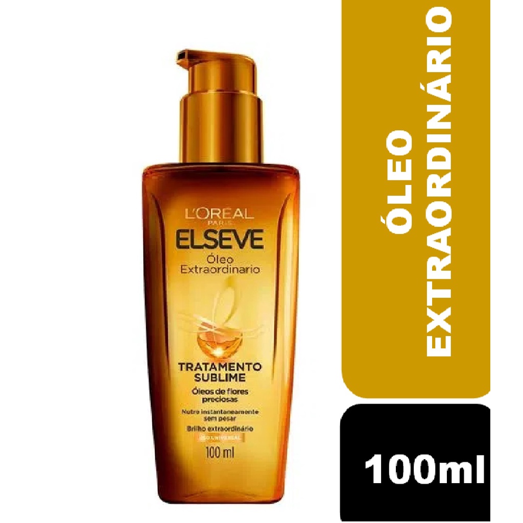 Óleo Extraordinário Elseve 100ml Tratamento Sublime