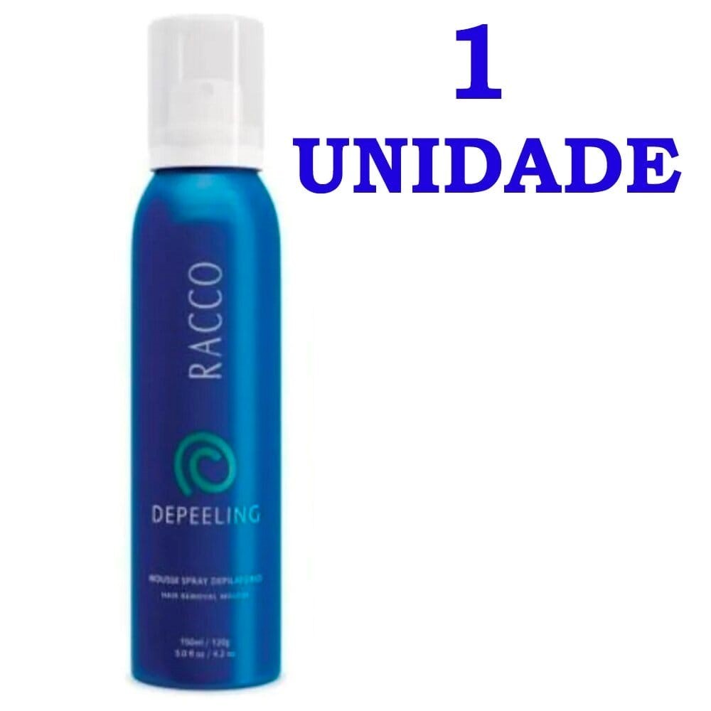 Mousse Spray Depilatório Depeeling Racco 150ml