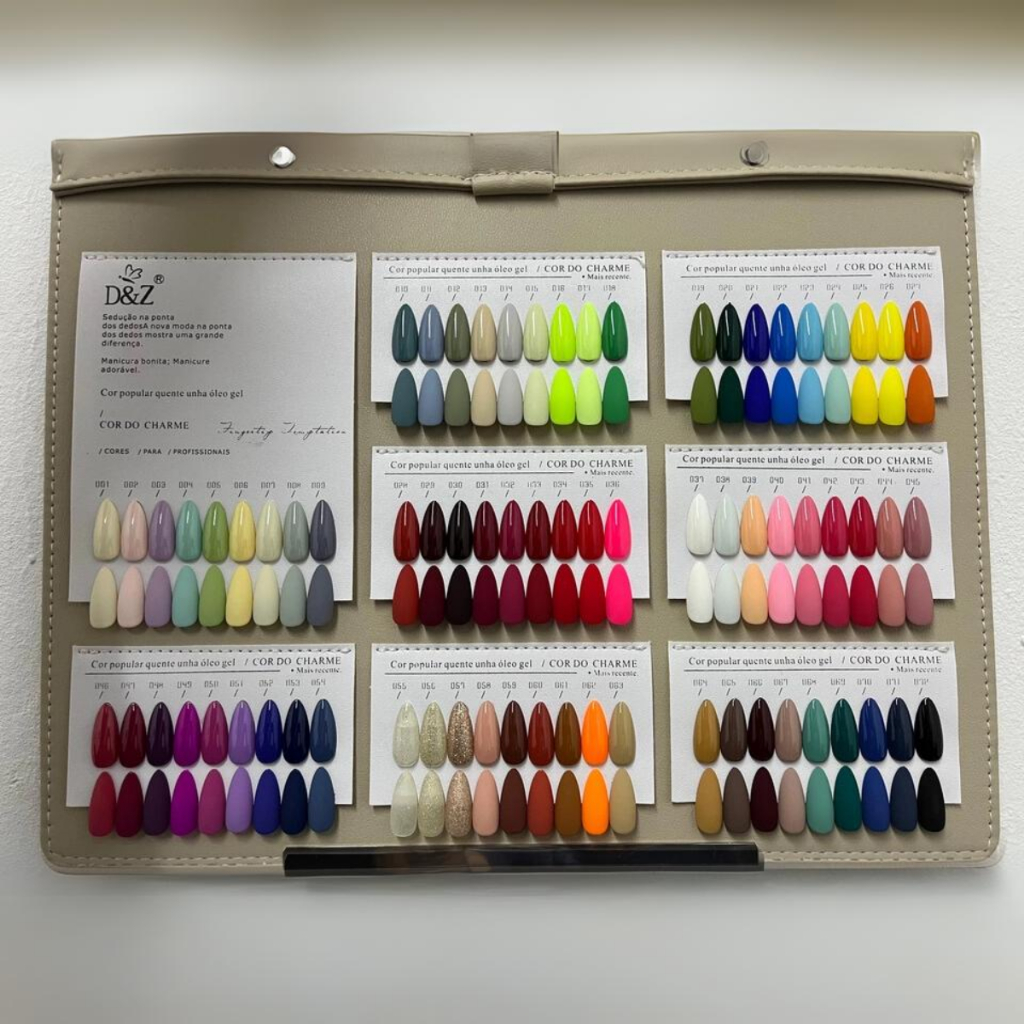 Kit Esmaltes Em Gel Gcovelis 72 Cores