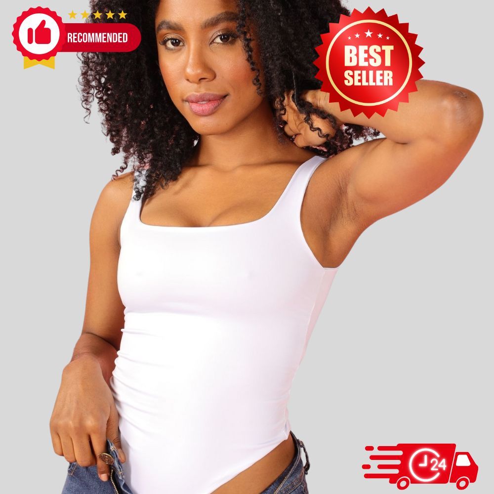 Body Feminino Suplex Duplo Alça Alcinha Moda Lançamento Tendência Promoção Top Moda