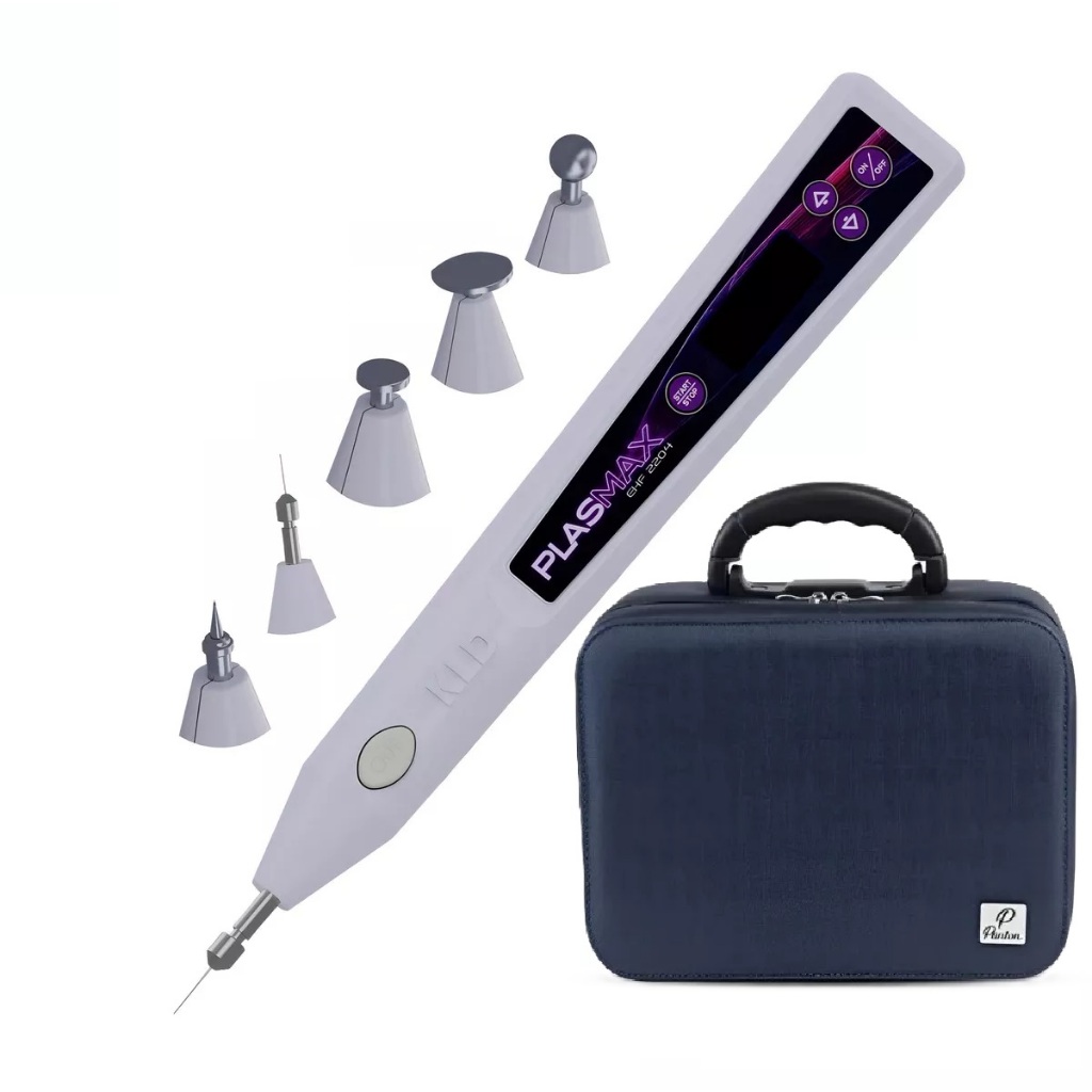 Plasmax Aparelho Jato De Plasma Portátil C/ 5 Ponteiras Kld + Maleta