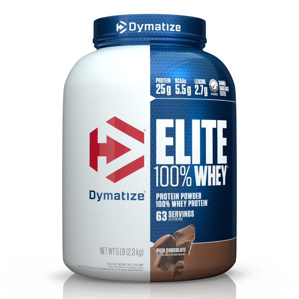 Whey Protein Elite Dymatize 2,3kg sabor Rich Chocolate