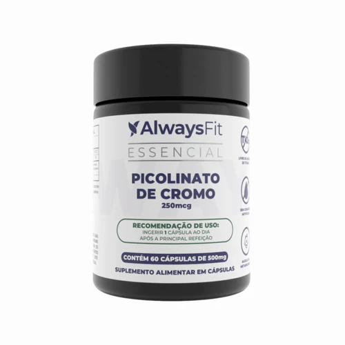 Picolinato de Cromo AlwaysFit 250mcg | 60 Cápsulas