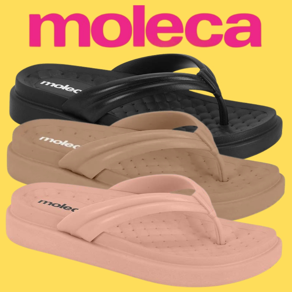 Chinelo Moleca Marshmallow Feminino Nuvem Ortopedico | Lançamento! | Produto Original Moleca!