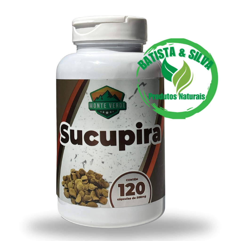 Sucupira 100% natural 120 capsulas de 500mg