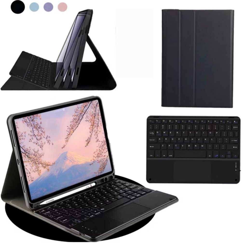 Capa magnética E teclados para ipad 7/8/9th Geração 10.2/10.5 polegadas com suporte de caneta (LEIA