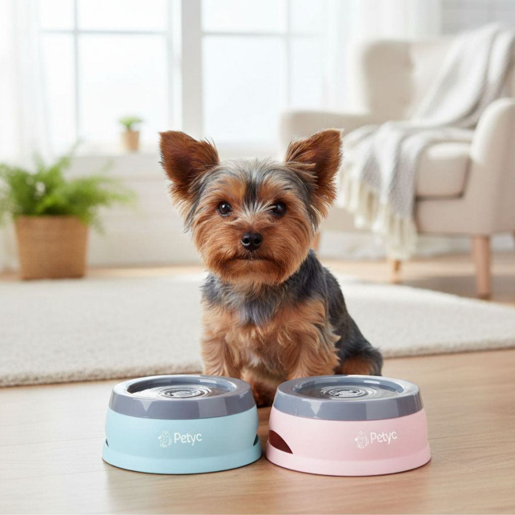 Bebedouro Flutuante Inteligente Pelos Secos 750ml Para Cães e Gatos Anti Respingo Pet