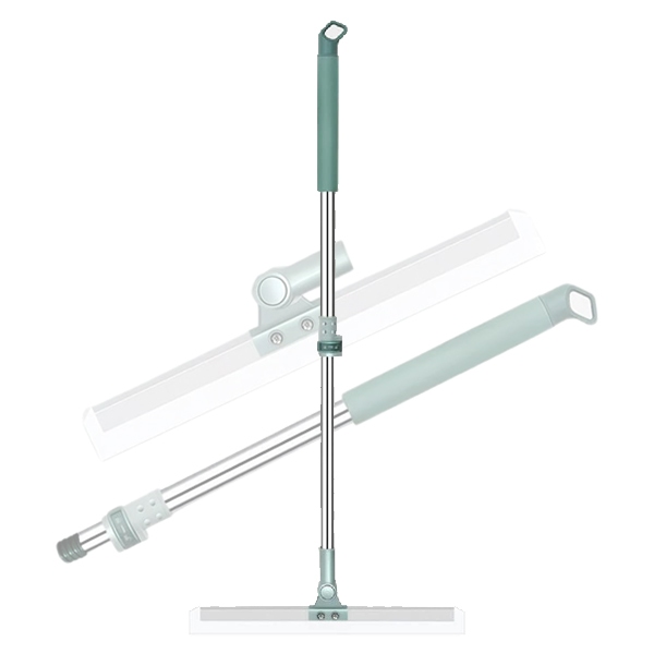 Super Rodo 2 em 1 vassoura magica, 78-150cm Escalável rodo de silicone mágico Cabo Longo Ajustável