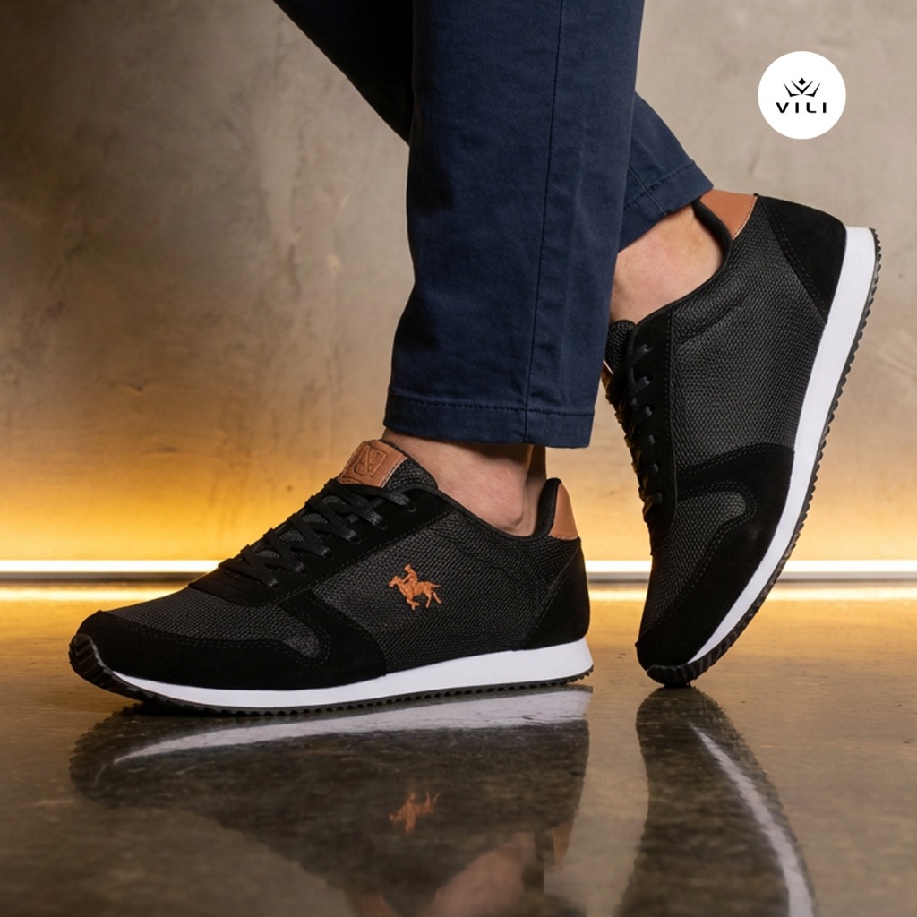 Tênis Masculino Polo Vili Turim Sapatenis Casual