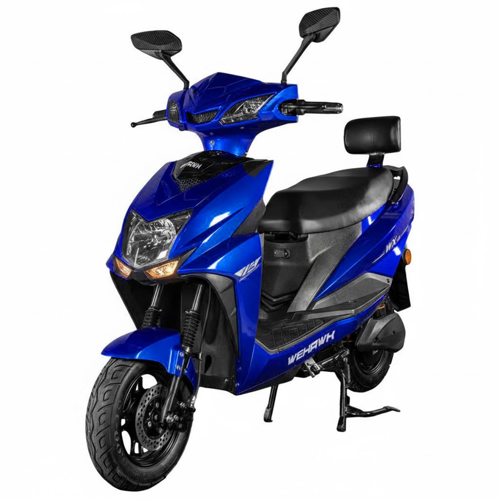 Bicicleta Scooter Moto Elétrica WX-35 1000W Bateria de Lítio 60V 20Ah Wehawk