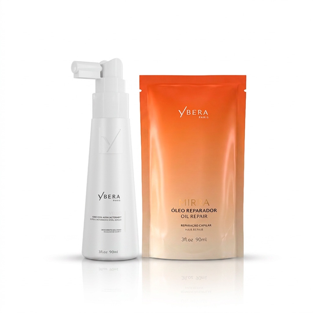 Soro Vello 90ml + Óleo De Mirra Reparador Refil 90ml - Ybera