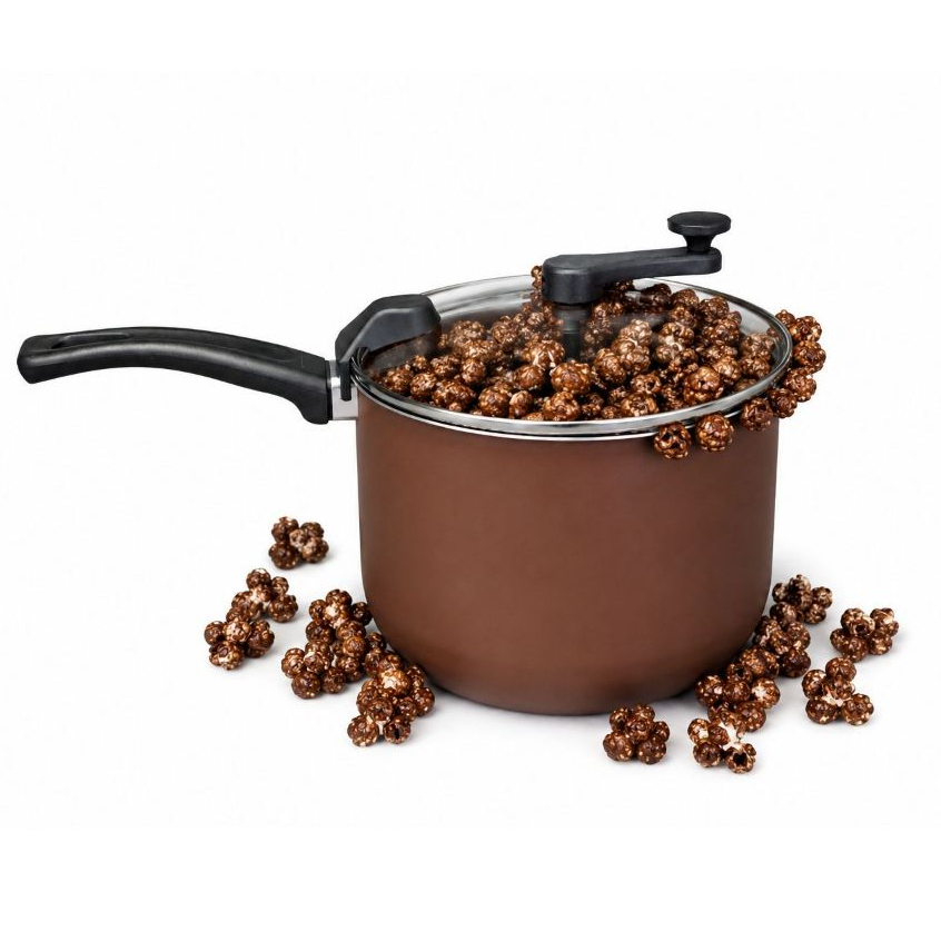 Pipoqueira Panela Antiaderente Chocolate 4,5L Nº20