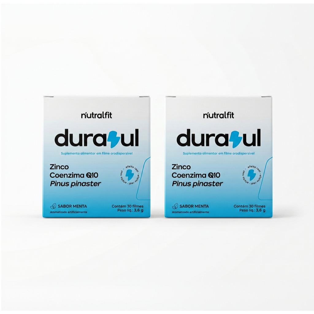 Kit 2x Durazul 30 Sachês - Suplemento em filme orodispersível - Nutralfit