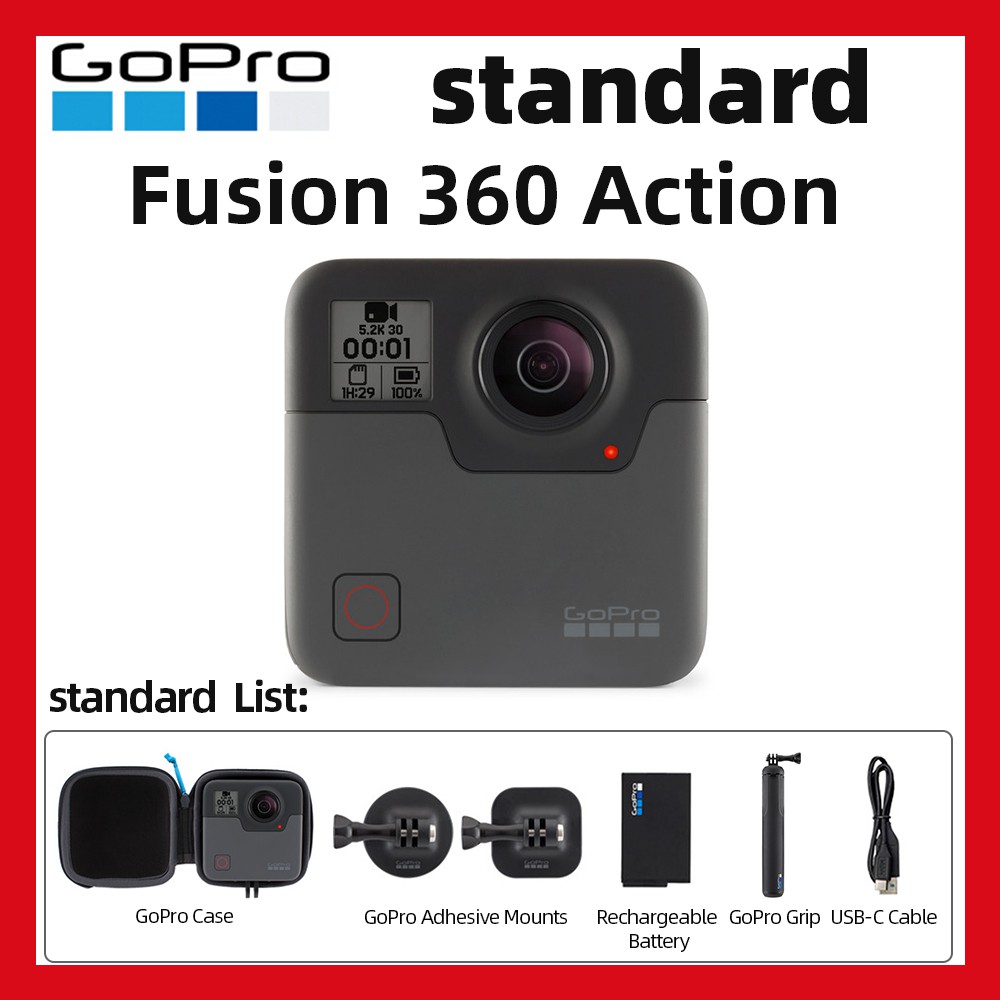 Gopro Fusion 360 Action Camera Shopee Singapore