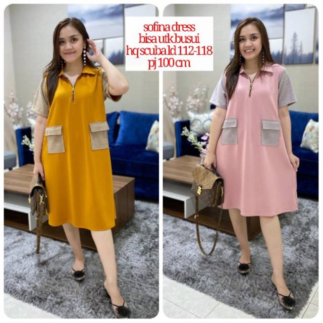 Ma Redi Krg More 3 Daily Sofina Dress Shopee Singapore