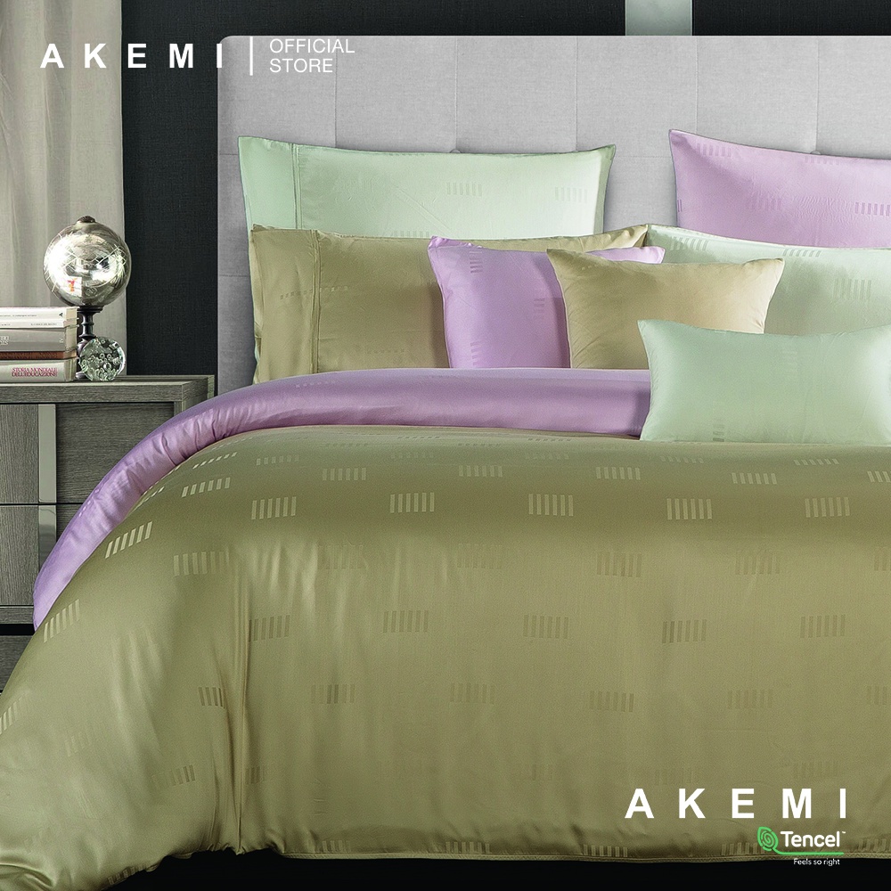 AKEMI TENCEL™ Modal Earnest (Fitted Sheet Set) Shopee Singapore