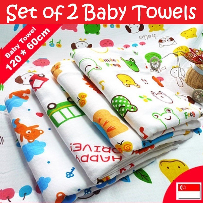 100 cotton baby towels