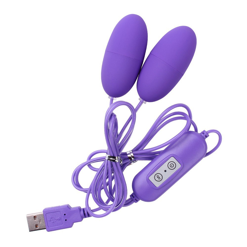 MsyDual Vibrator Vibrating Egg USB Mastu
